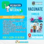 Inician campaña de vacunación contra la influenza